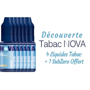 Pack Découverte Tabac Nova 