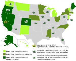 Etats unis cannabis = argent