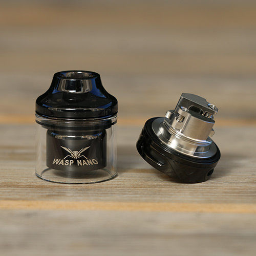 Un RTA, ou Rebuildable Tank Atomizer