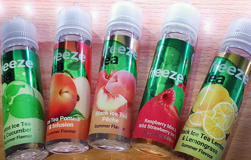 Top 5 des meilleurs e liquides Freeze Tea