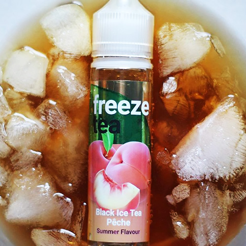 freeze tea peche