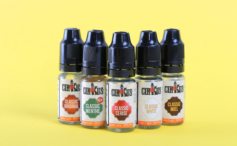 AVIS E-LIQUIDES CLASSIC AUTHENTIC CIRKUS – VDLV