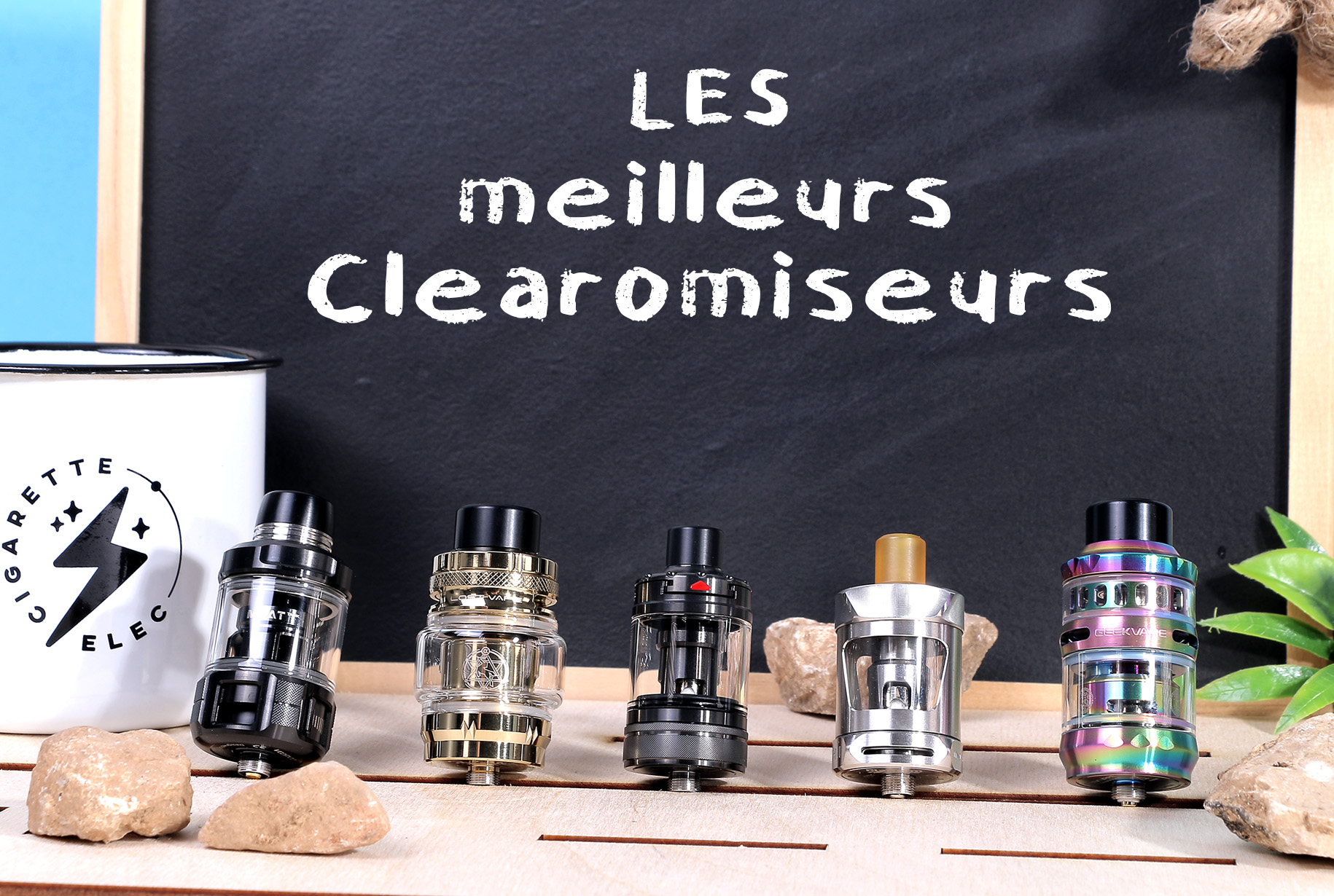 meilleur atomiseur cigarette électronique Clearomiseur - Atomiseur - Réservoirs cigarette électronique main image 0