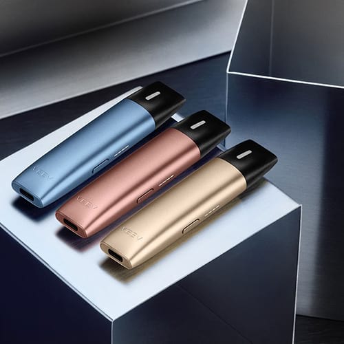 La cigarette électronique Veev en 3 couleurs
