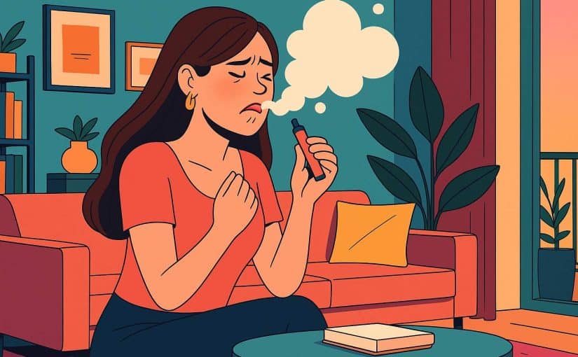 Le e-liquide remonte dans la bouche : comment réagir efficacement ?