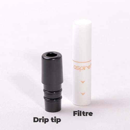 comparaison entre drip tip et filtre