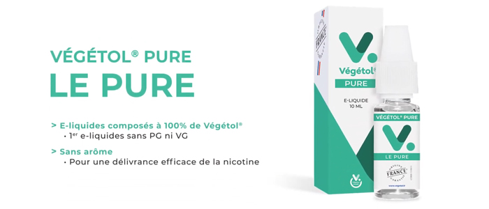 E liquide Le Pure de Végétol