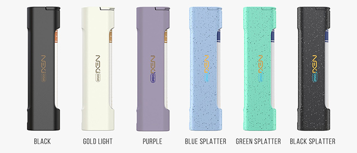 Tous les coloris disponibles du kit Aspire Nexi One