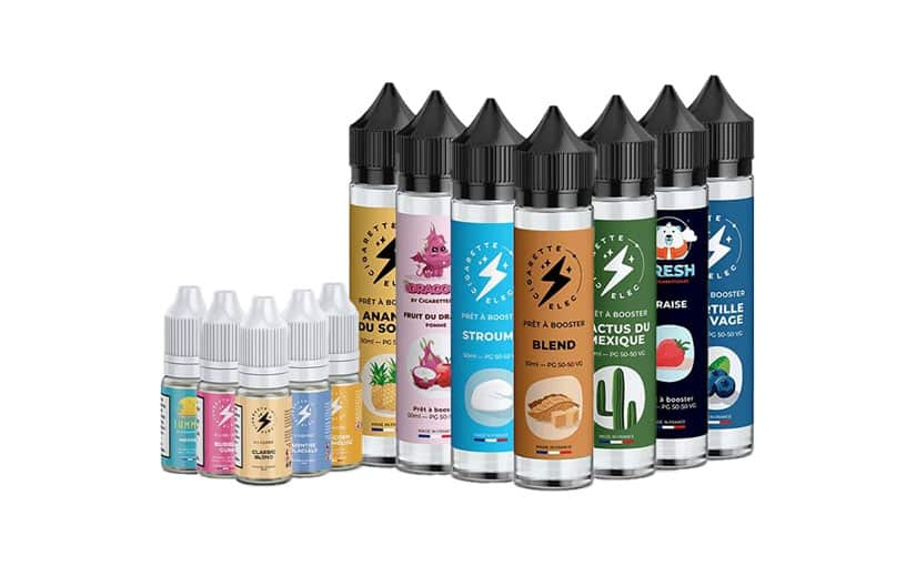 Zoom sur les eliquides 100% français CigaretteElec