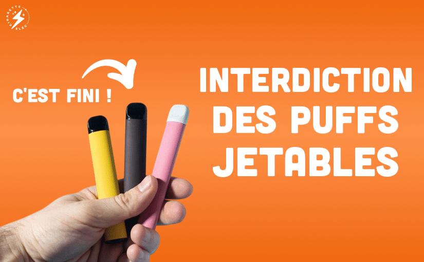 Ça y est, l’interdiction des puffs jetable est voté en France