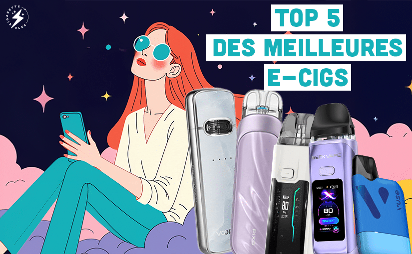 Petites mais puissantes : les meilleures e-cigarettes compactes du moment
