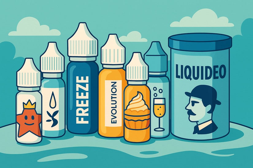 Liquideo : guide des gammes et e-liquides franais