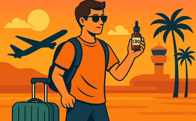 Voyager avec du CBD : peut‑on prendre l’avion sans risque ?