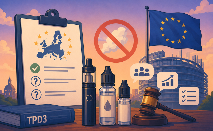 Une possibilité d&rsquo;interdiction des arômes dans les e-liquides ?