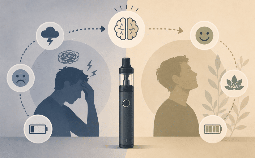 La vape déstresse-t-elle vraiment ? Comprendre la dépendance à la nicotine
