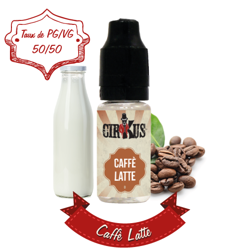 e-liquide caffe lattee