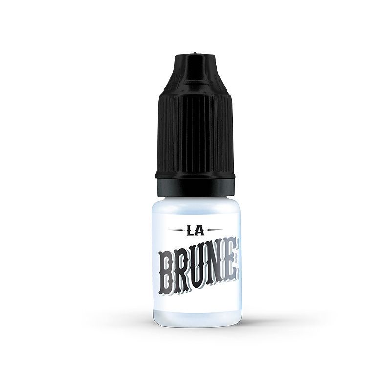 e-liquide tabac brun