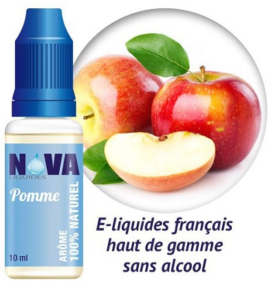 e-liquide pomme nova