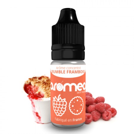 crumble framboise aromea