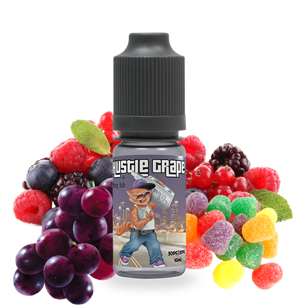 e-liquide hustle grape